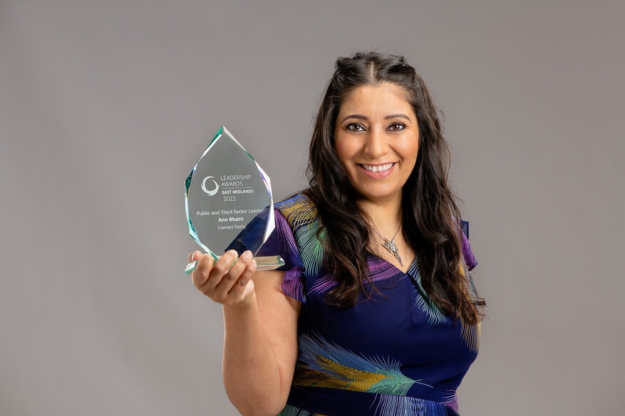 Head of Connect Derby Wins Regional Leadership Award