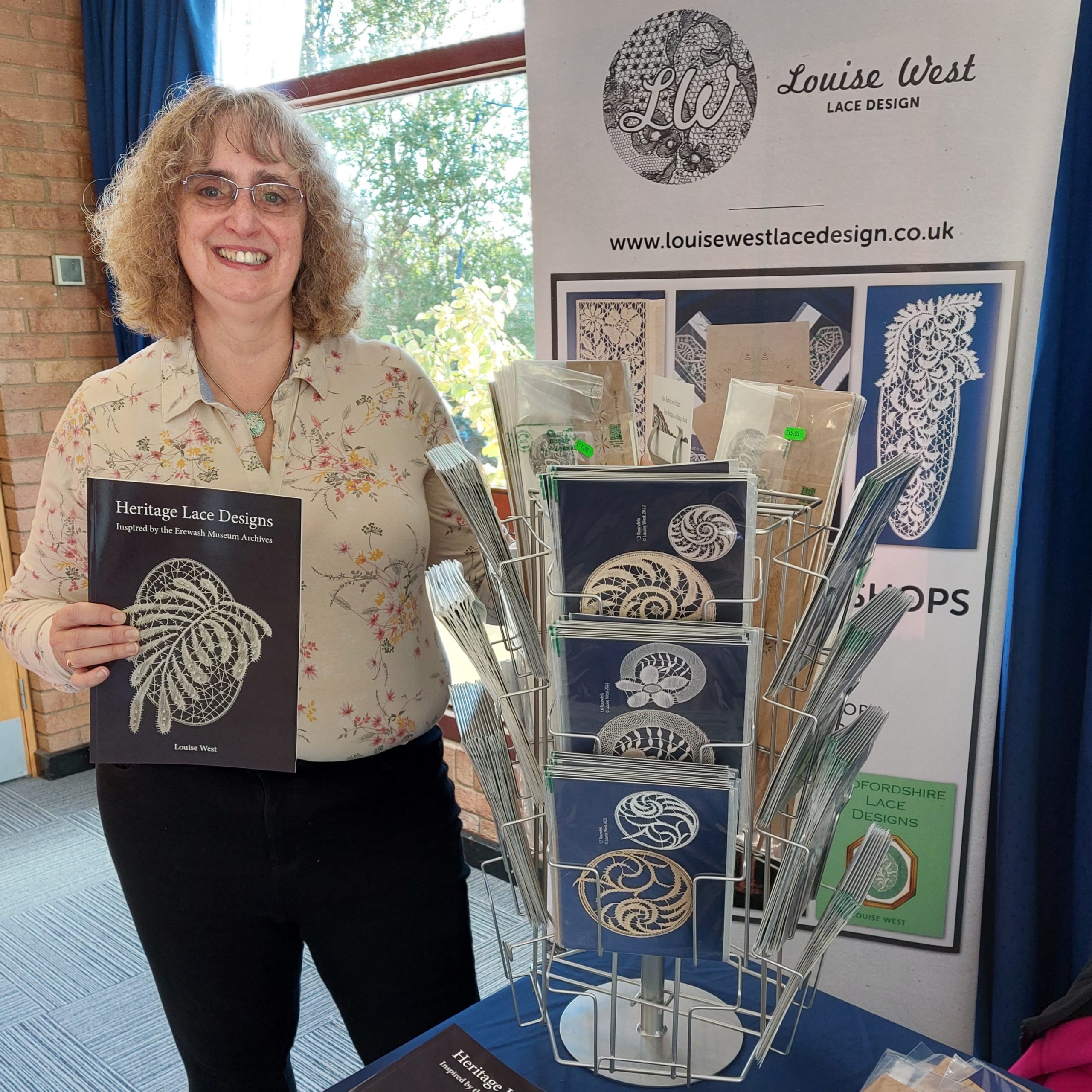 Derby Lace Artist Publishes Third Book
